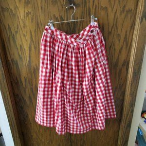 Hearts & Found Plaid Skirt
